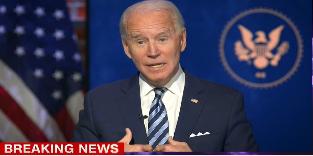 WATCH: Biden says he will ask everyone in America to wear masks for 100 days