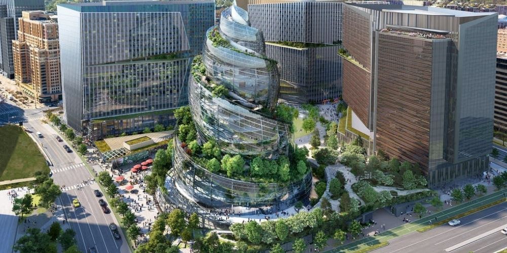 Amazon unveils campus plans for HQ2 in Virginia