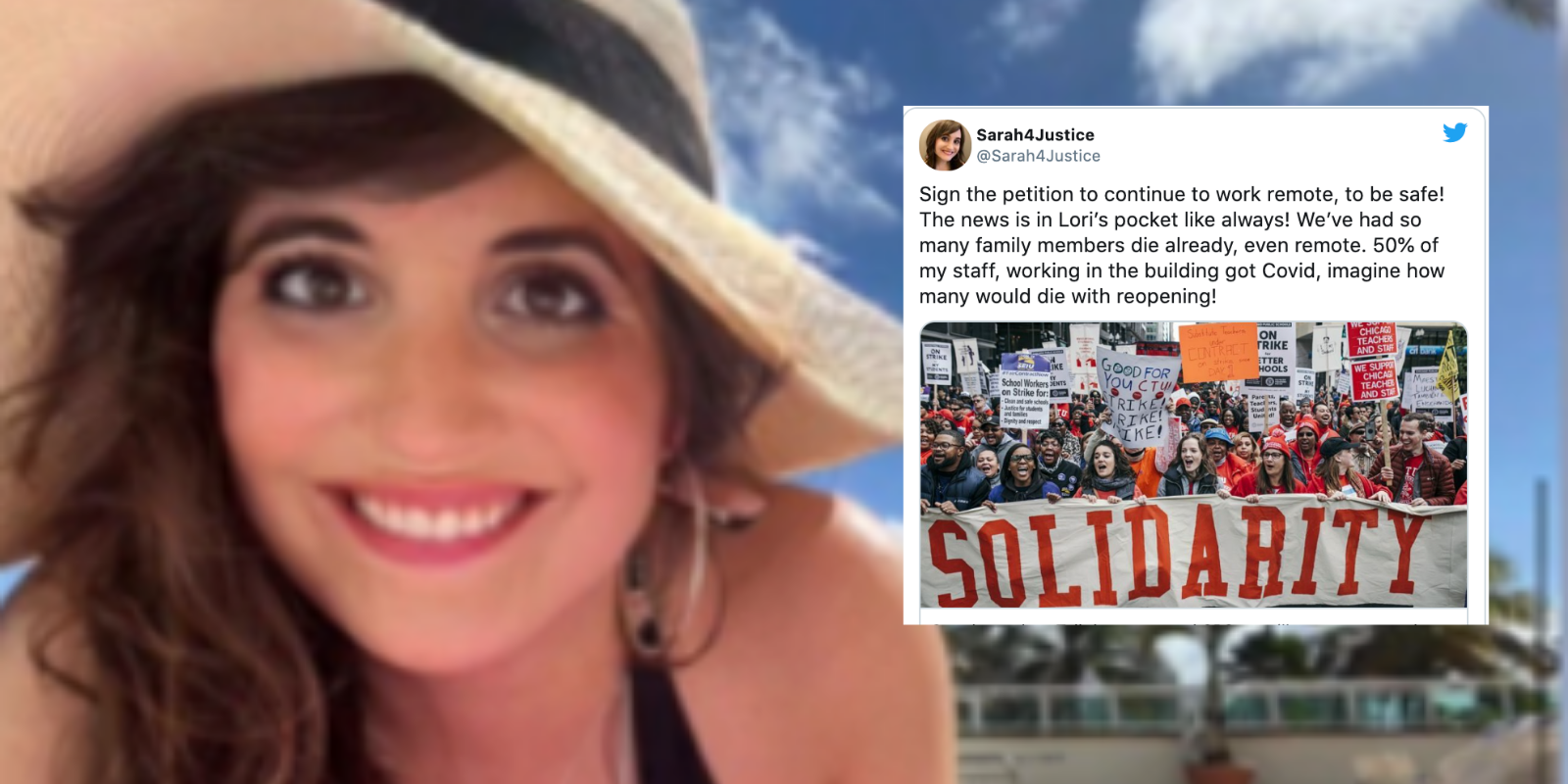 Chicago Teachers Union board exec tells teachers not to go back to work while she vacations in Caribbean