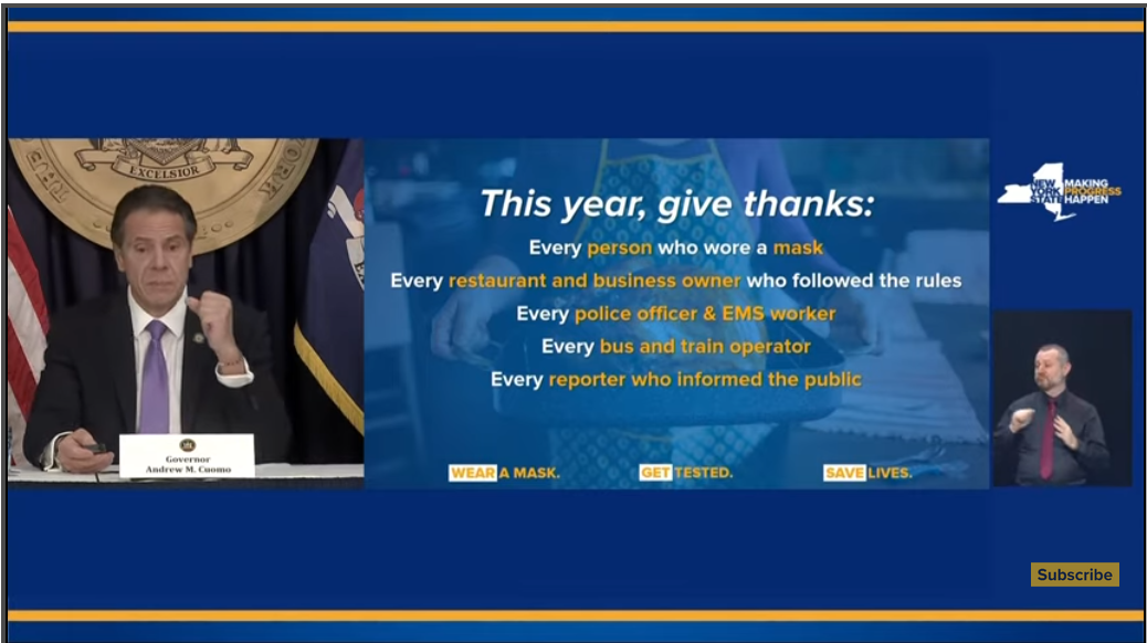 WATCH: Cuomo blames New Yorkers for COVID-19 cases