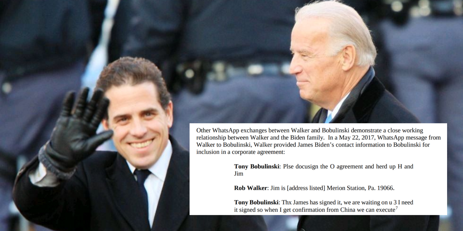 New Senate findings 'confirm the connections' between Biden family and Chinese, Russian governments