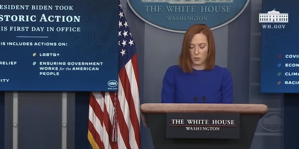 WATCH: Jen Psaki says Biden administration is working with tech giants to censor Americans