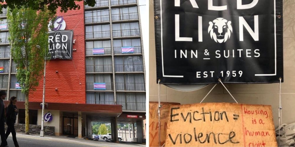 BREAKING: Antifa activists occupy hotel in Washington state Capitol, demanding shelter for homeless