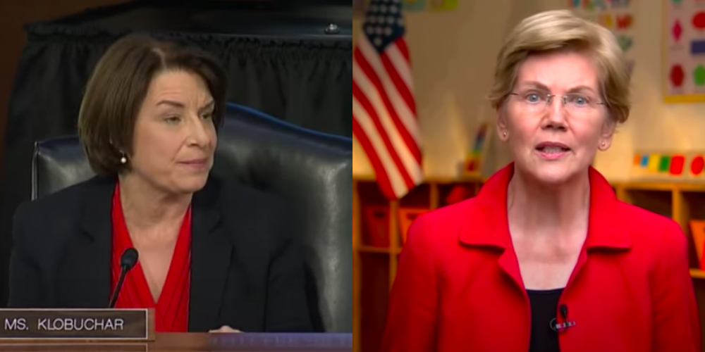 BOMBSHELL: Klobuchar and Warren wrote letters criticizing Dominion & other voting tech a year ago
