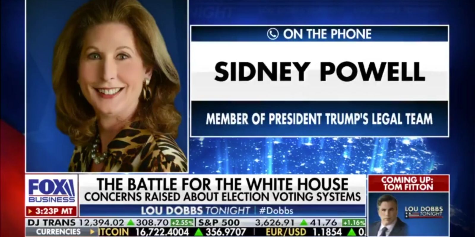 Sidney Powell alleges voter fraud with affidavit statements from Smartmatic whistleblower