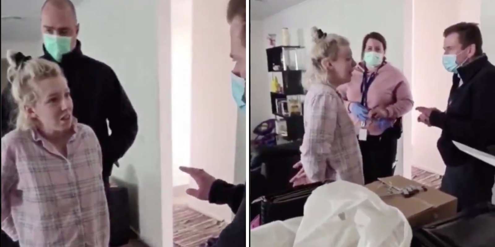WATCH: Pregnant mom arrested in front of her kids for creating anti-lockdown Facebook event