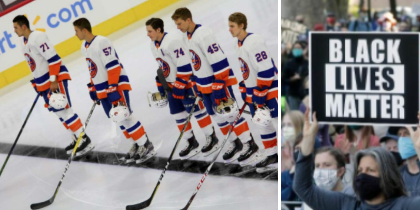 NHL players group demands league pay $100 million and change blue line to 'black line' for racial equality