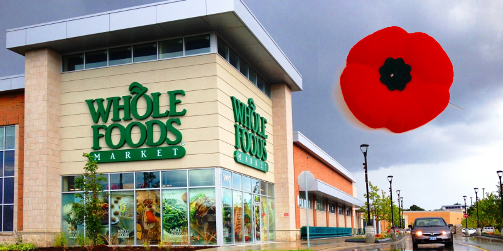 Whole Foods bans employees from wearing poppies