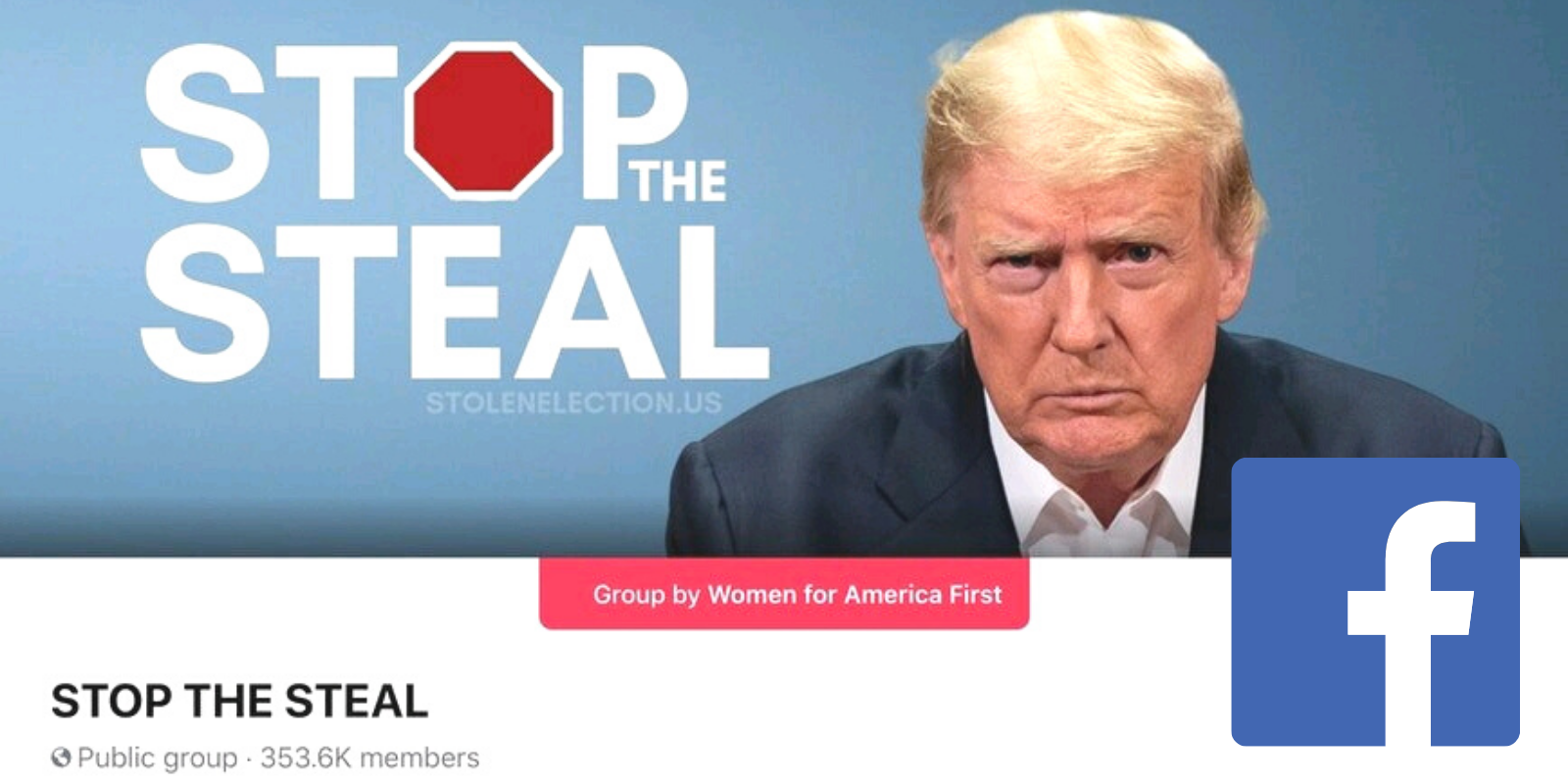 BREAKING: Facebook shuts down 'Stop the Steal' group
