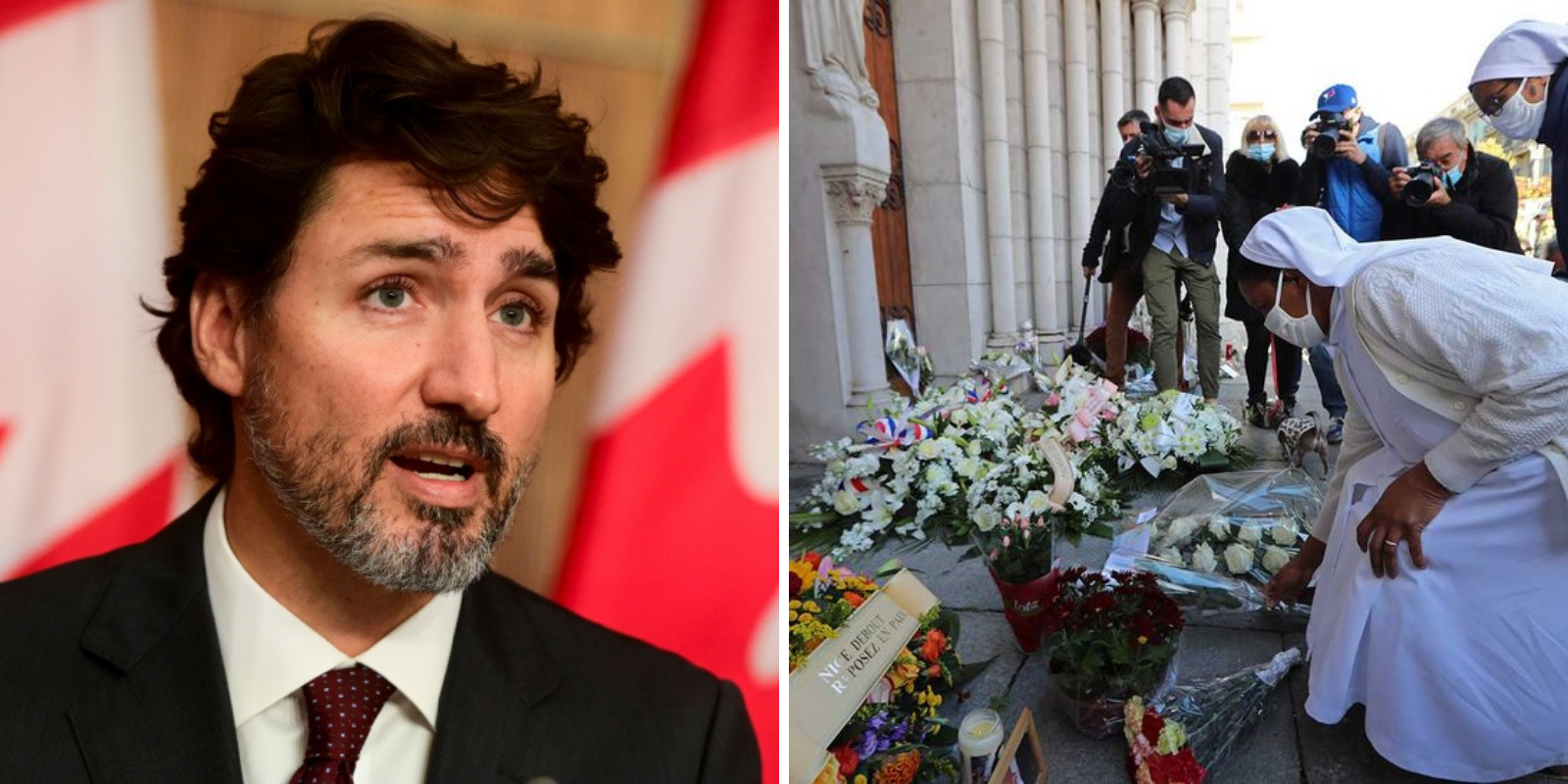 Trudeau says 'freedom of expression has limits' after French terror attacks