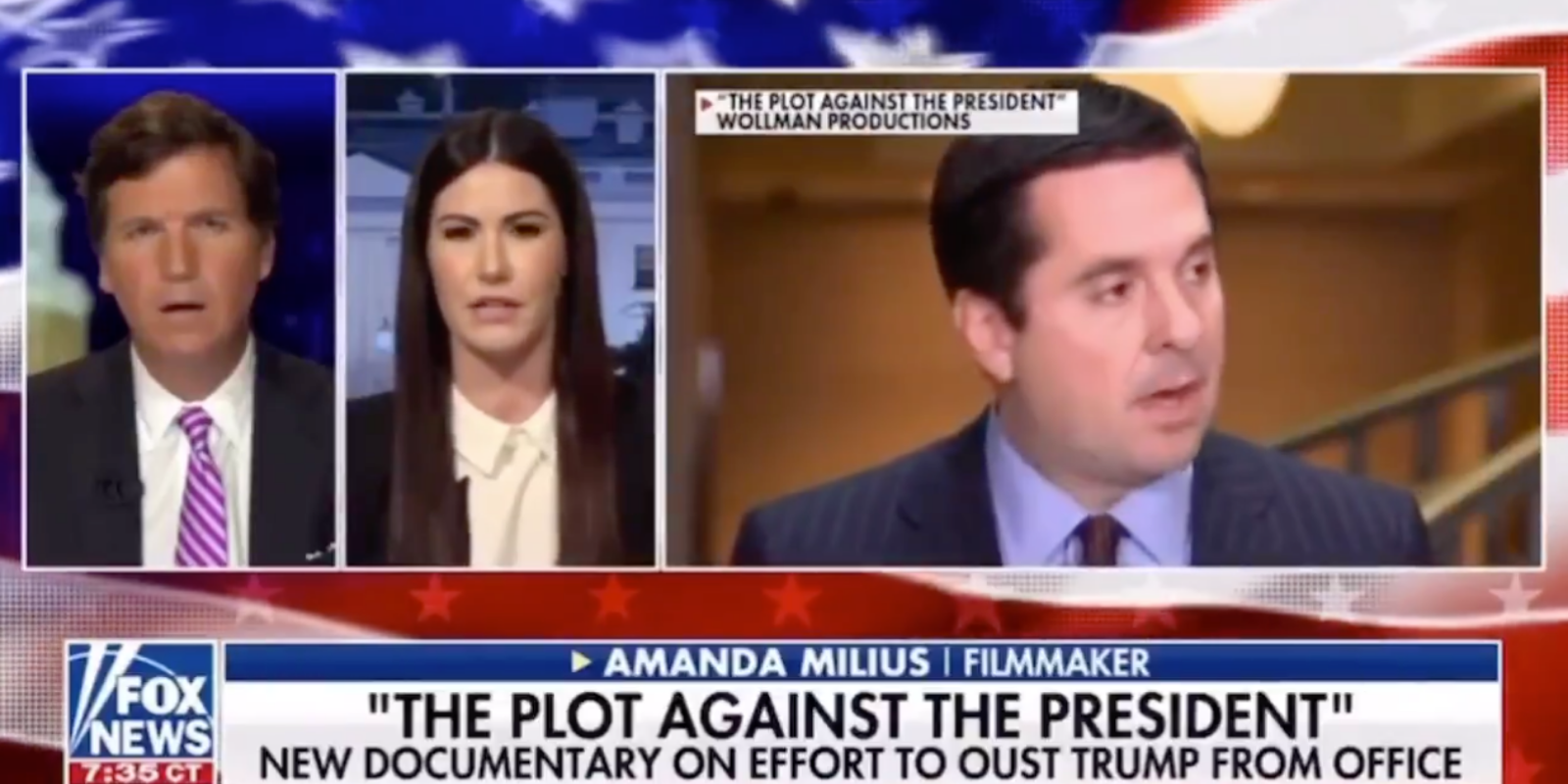 WATCH Amanda Milius discusses her film 'The Plot Against the President' on Tucker Carlson The