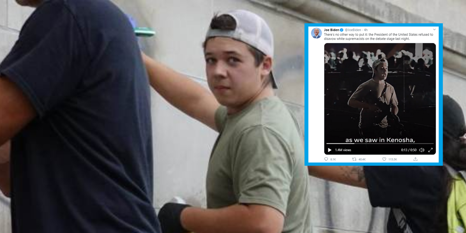 Joe Biden defames Kyle Rittenhouse in new ad about 'white supremacy'