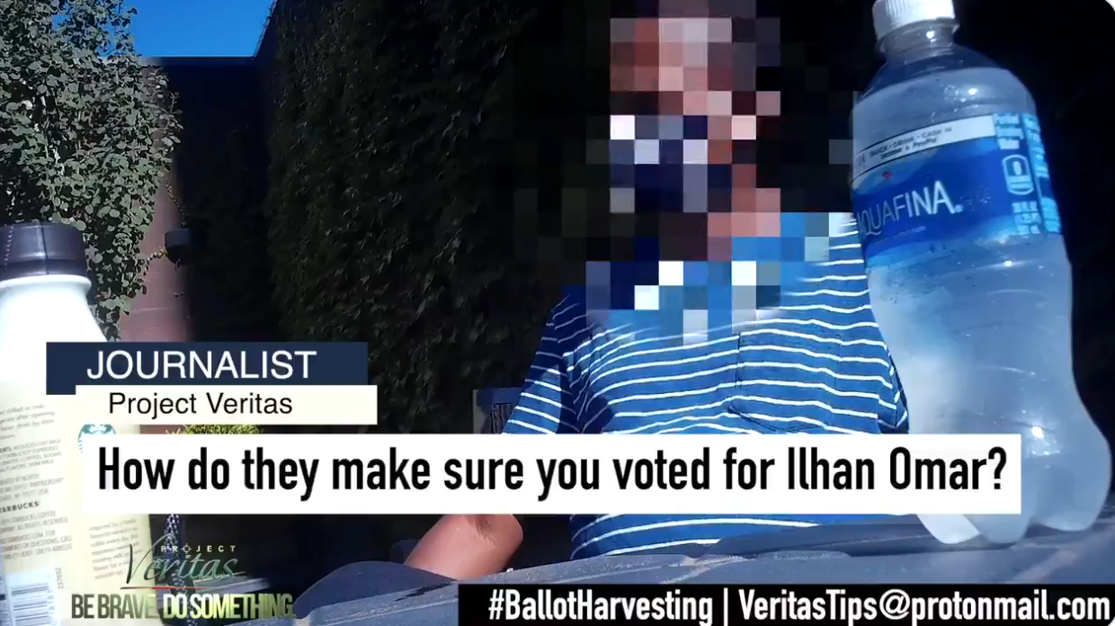 WATCH: Shocking new video captures how ballot harvesting works in Ilhan Omar's district