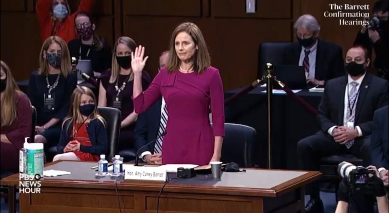 BREAKING: Amy Coney Barrett confirmed to the Supreme Court