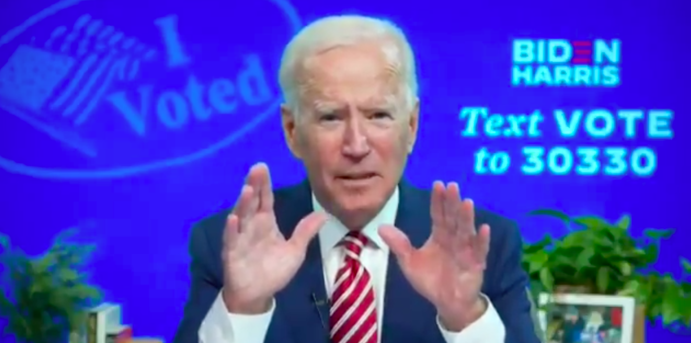 WATCH: Biden brags about 'extensive and inclusive voter fraud organization' created by Democrats