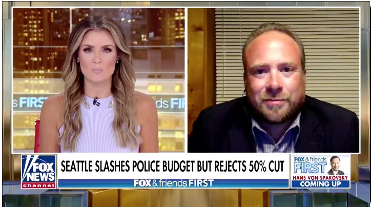 WATCH: Post Millennial correspondent Ari Hoffman on cuts to Seattle police budget