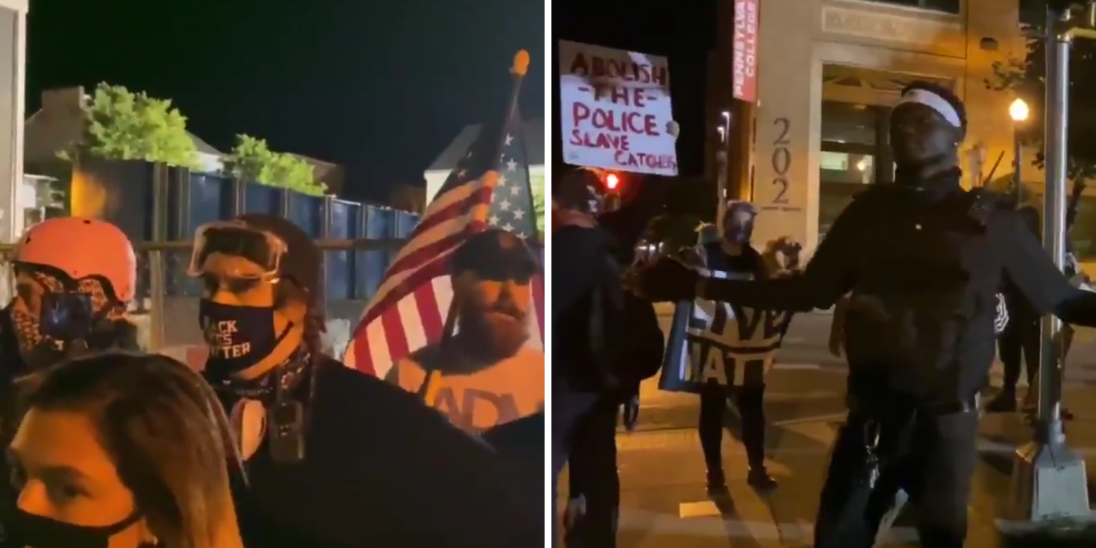 Lancaster protest shut down swiftly as officers regain control of the city
