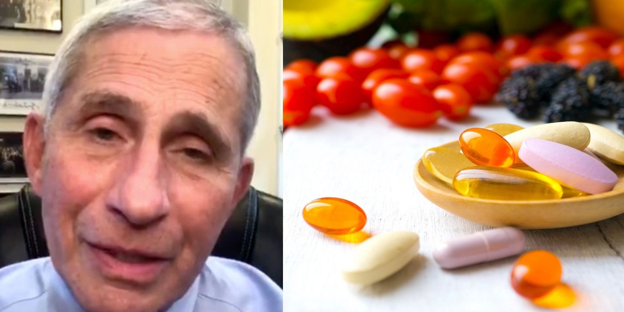 Dr. Fauci now recommends vitamins despite Facebook previously banning people who did the same