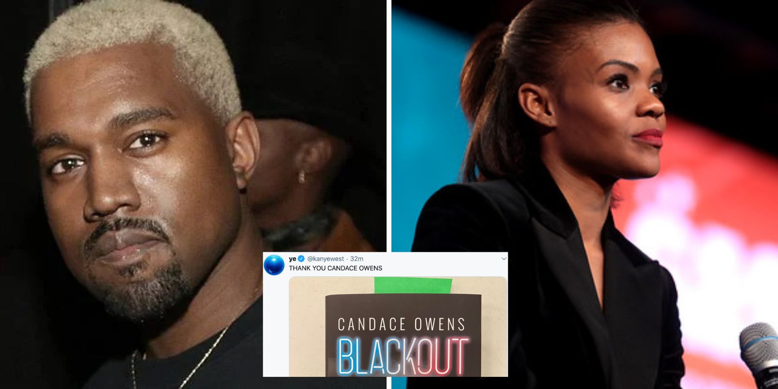 BREAKING: Kanye tweets out support for Candace Owens’ book ‘Blackout’