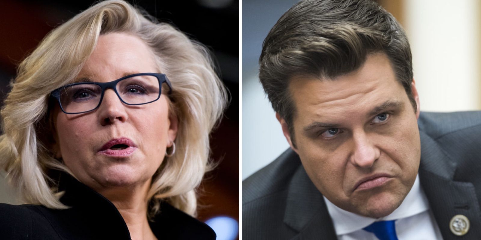 Matt Gaetz insists on removing Liz Cheney as conference chair