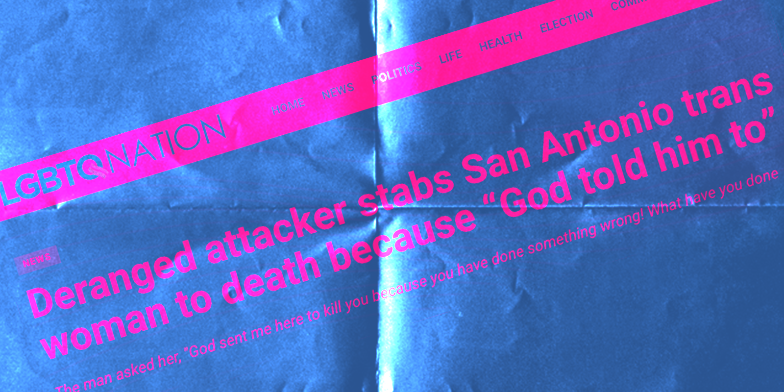 LGBT Nation runs false headline suggesting murder was 'hate crime'