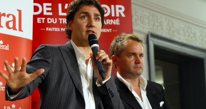Protestors shout down Trudeau in Toronto
