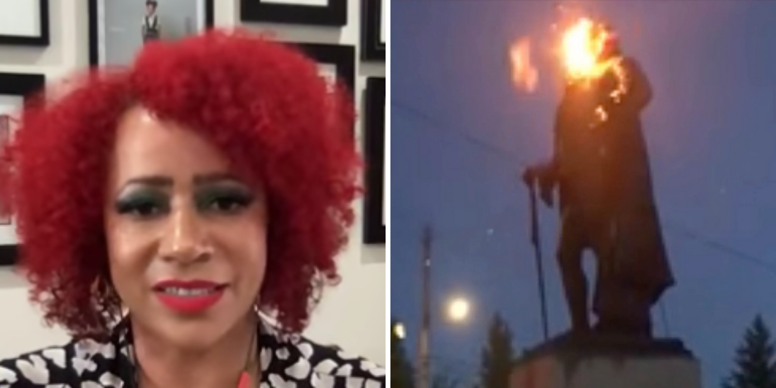 '1619 Project' writer claims 'America isn't burning' as America burns