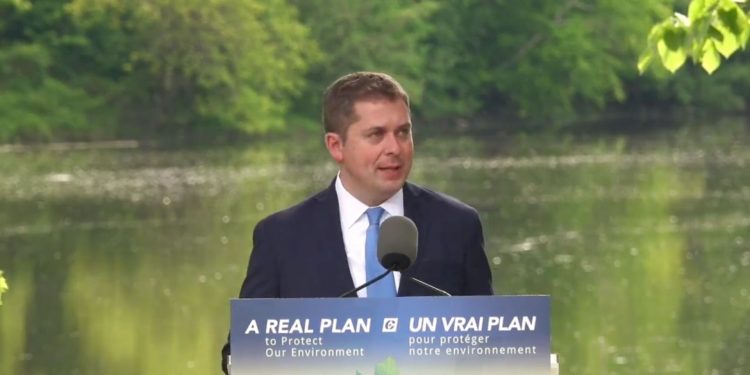 Andrew Scheer announces Conservative climate plan
