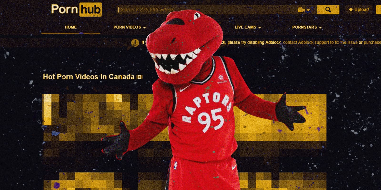 Toronto’s Pornhub traffic dropped by 47% after Raptors championship victory; Bay Area traffic surged