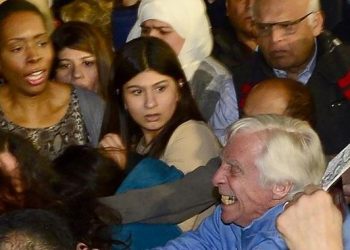 Indigenous woman alleges she was assaulted at climate change town hall while Trudeau watched on