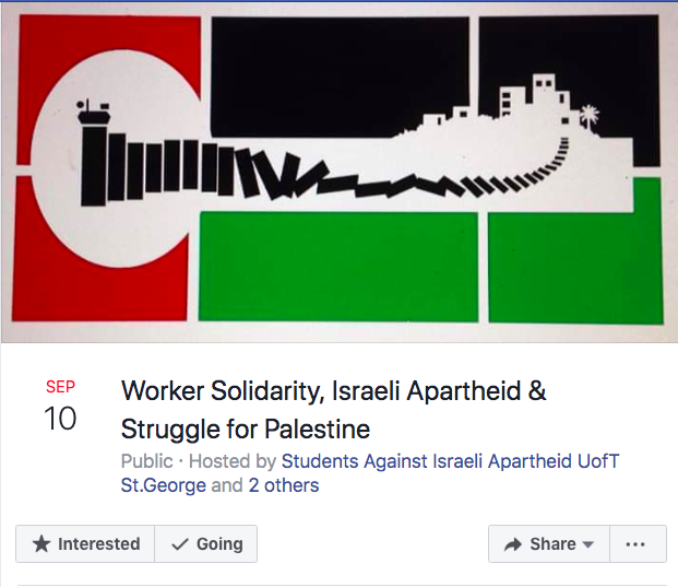University of Toronto BDS invites alleged terrorist as speaker