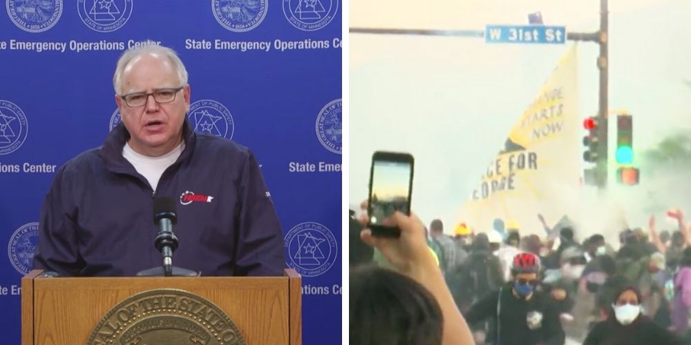 Minnesota officials blame white supremacists for riots despite facts