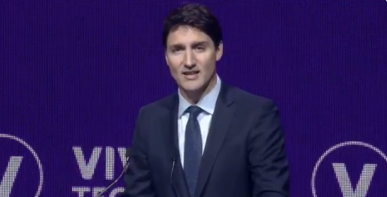 Trudeau says companies who spread “fake news” will face “meaningful financial consequences”