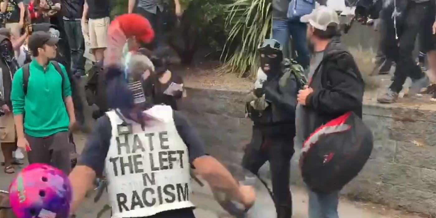 UPDATED: Violence in Portland as Antifa assaults numerous people