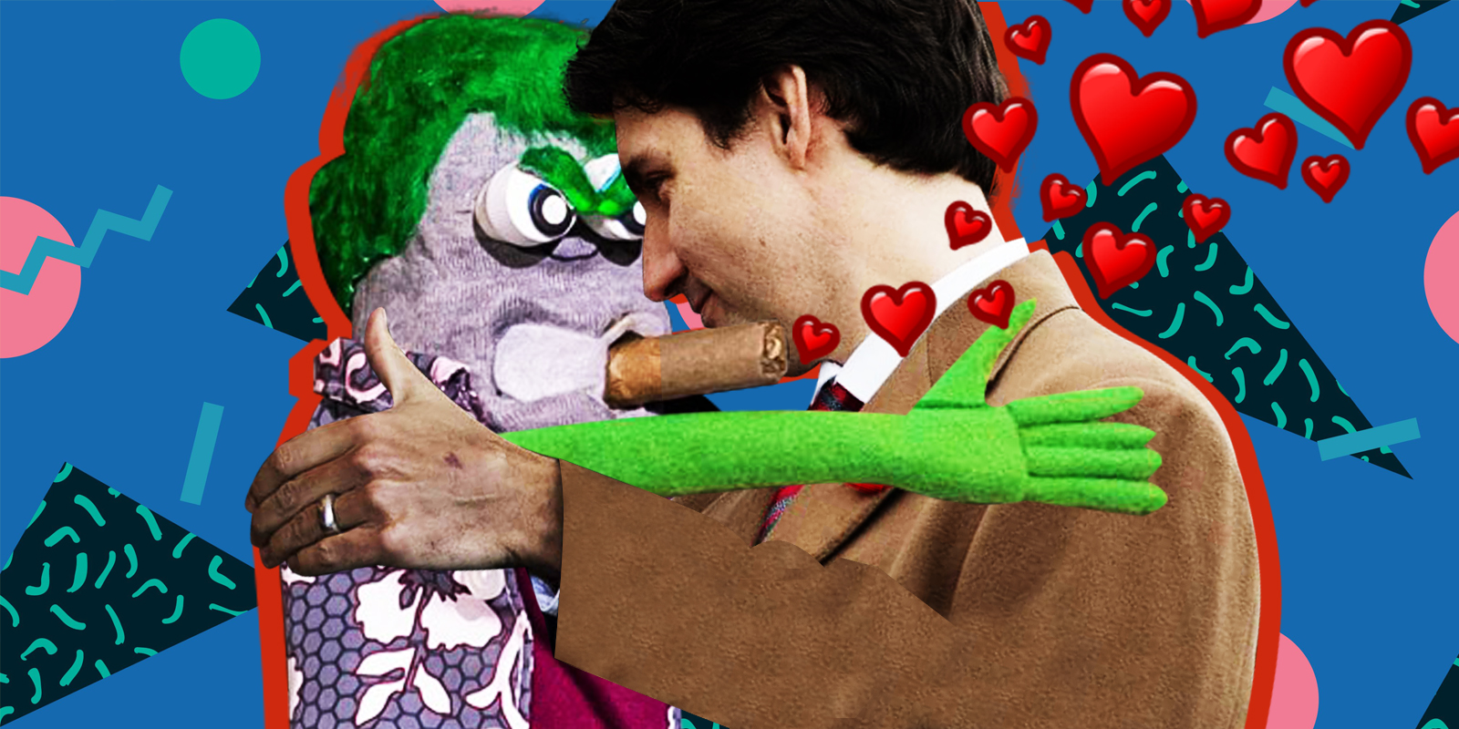 If the sock fits: Ed the Sock is the perfect bootlicker for Justin Trudeau