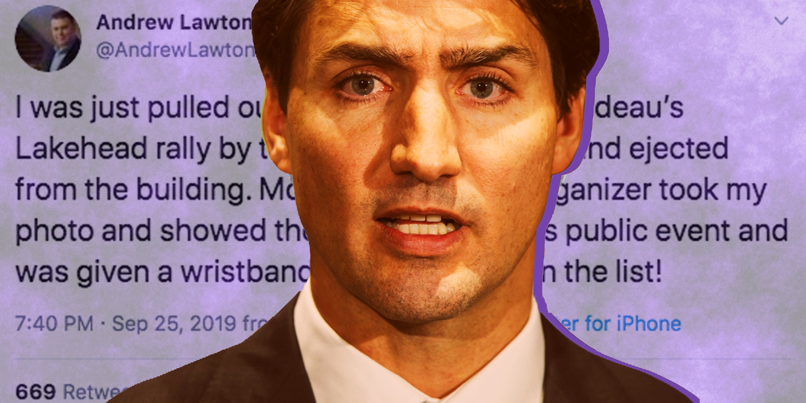 Trudeau campaign calls police on journalist they don’t like