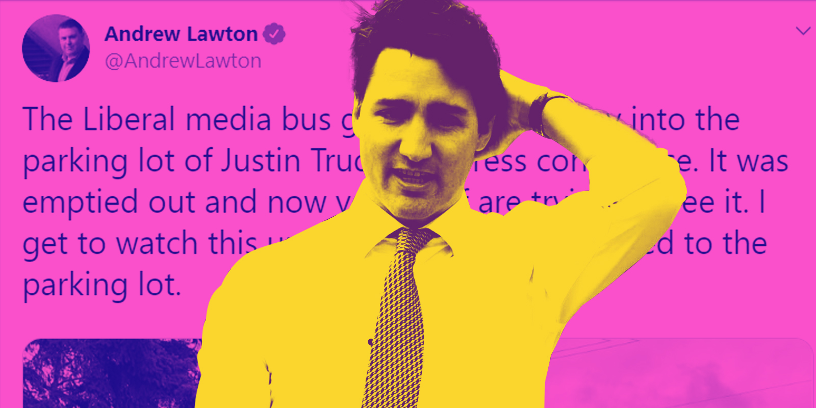 WATCH: Trudeau campaign blocks conservative journalist for third day straight