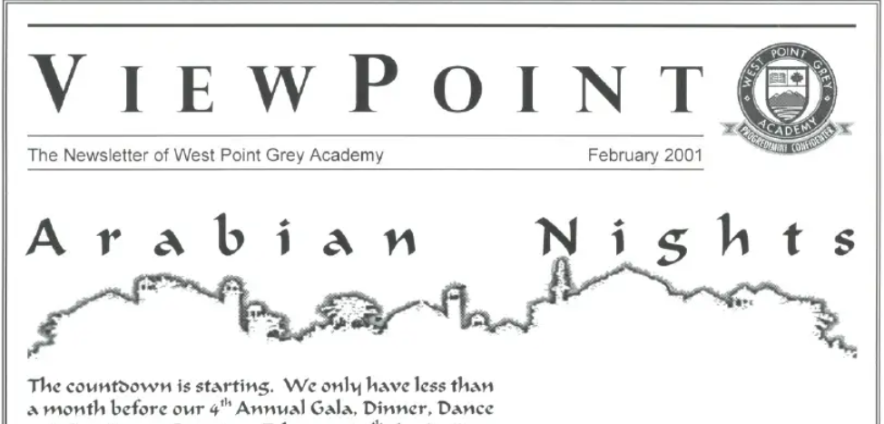 EXCLUSIVE: Trudeau “Arabian Nights” school newsletter discovered—gala took place one day after anti-bullying play