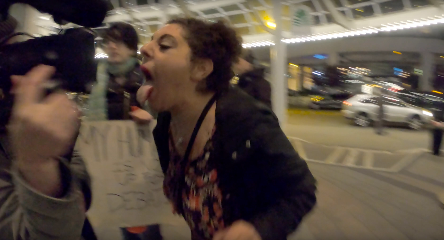 WATCH: ‘Anti-bigotry’ activist was super racist outside Meghan Murphy event