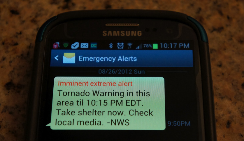 Canadians across the country getting test alert messages on their phones Wednesday afternoon