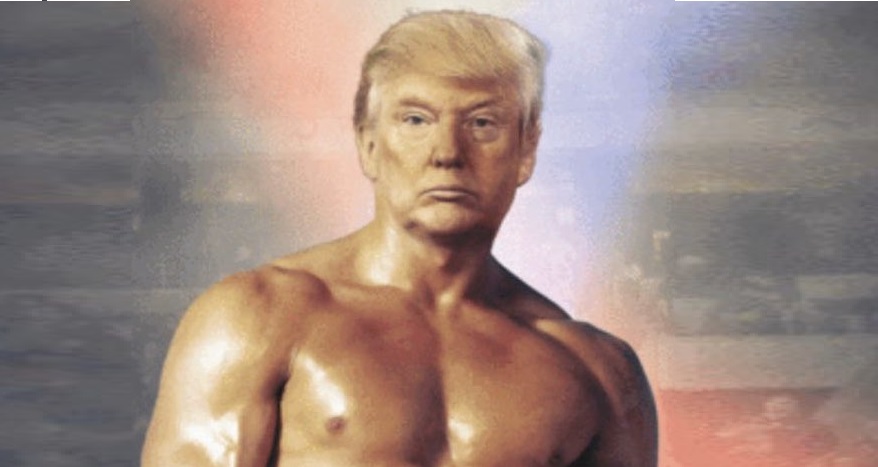 Donald Trump tweets photo of himself as Rocky Balboa