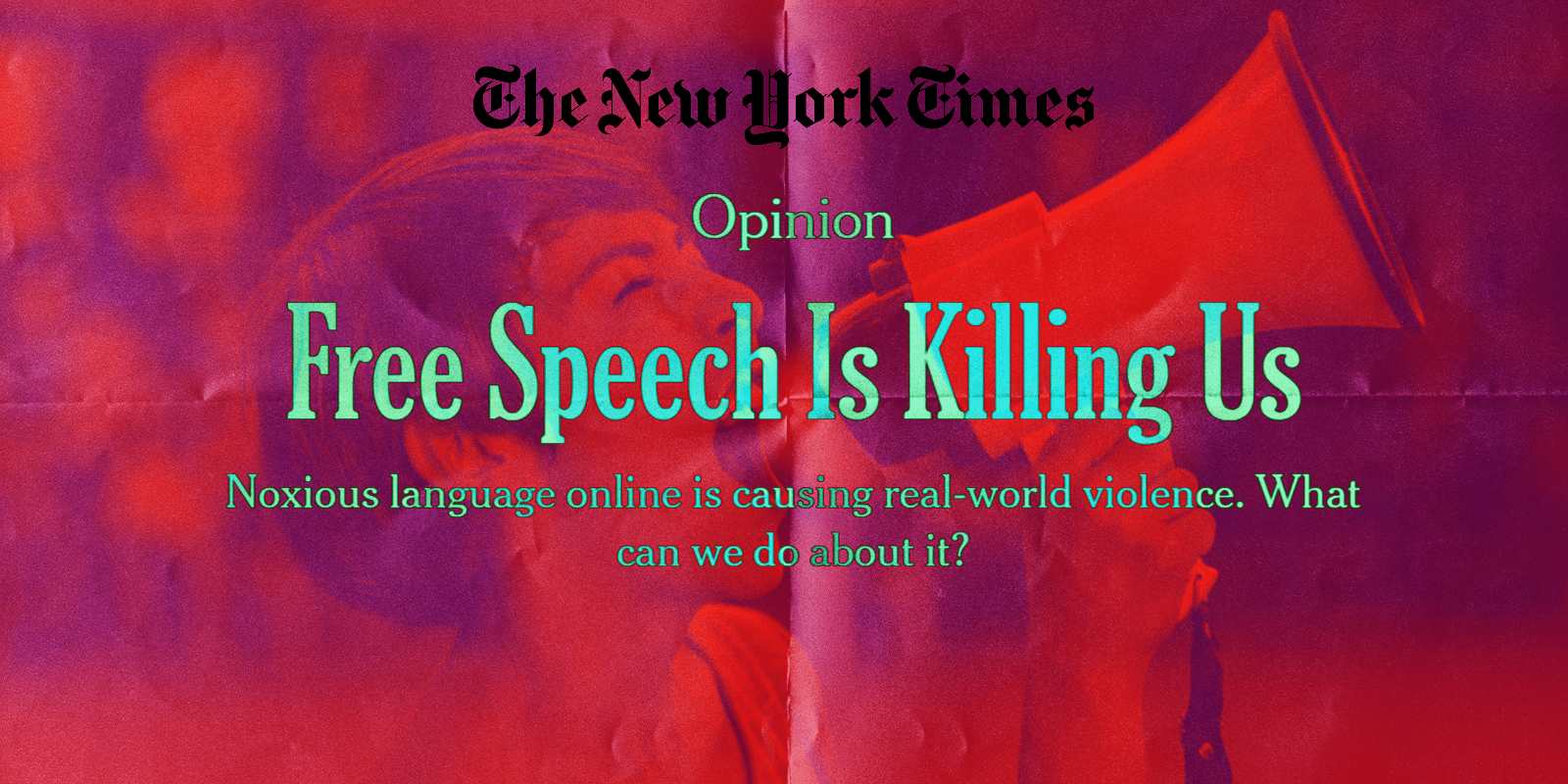 Why does The New York Times want you to have less free speech?