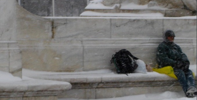Temperatures drop, what should a city do for the homeless?