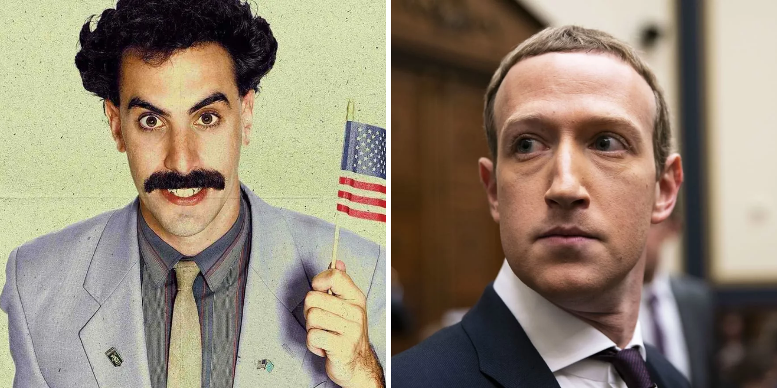 Sacha Baron Cohen would not survive his own Facebook reforms