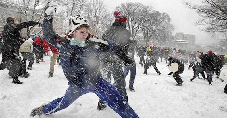 Annual Vancouver snowball fight postponed because of snow