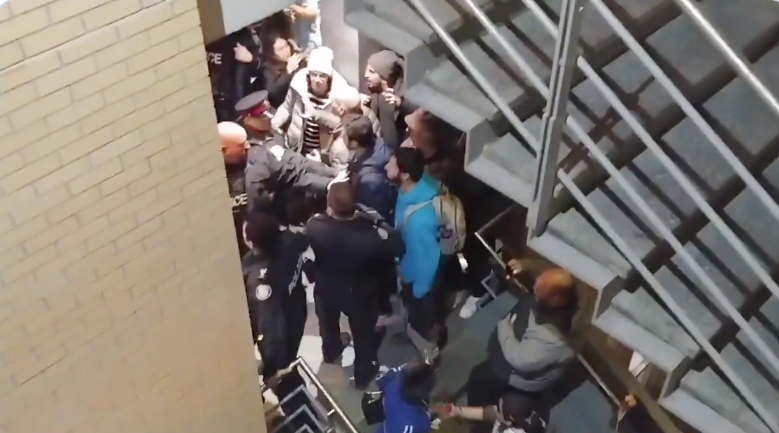 WATCH: Anti-Semitic violence erupts at Toronto university