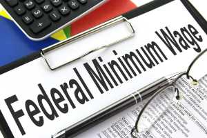The number of minimum wage workers has doubled over 20 years