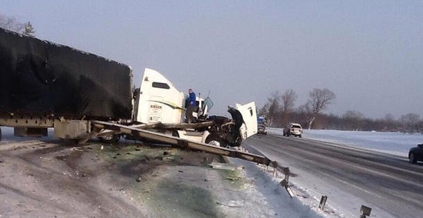 Twenty car pile-up on the 400 Highway near Barrie