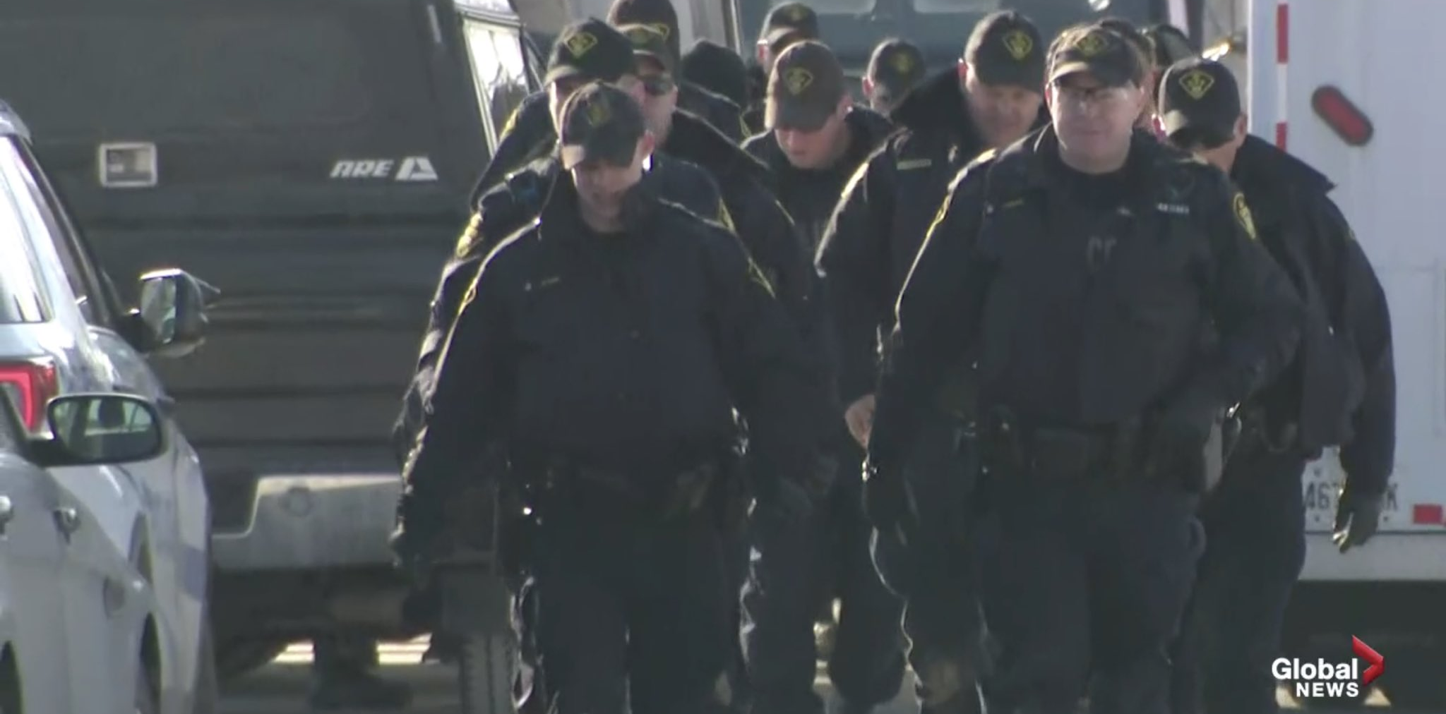 WATCH: OPP arrest protestors at anti-pipeline rail blockades in Ontario