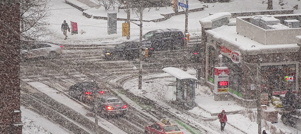 GTA weather this week is snowy, rainy and erratic